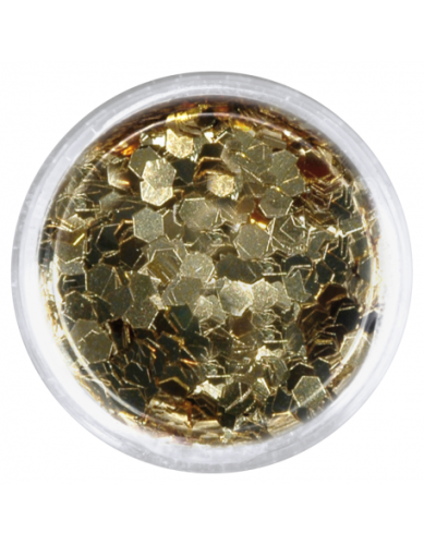 Konfetti brokat hologram - złoty