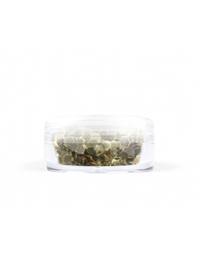 Konfetti brokat hologram - złoty