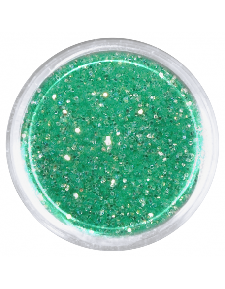 Konfetti brokat hologram - jano zielony opalizujący
