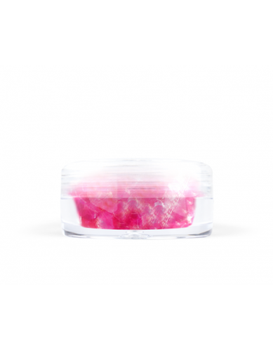Konfetti brokat hologram - jano różowy opalizujący