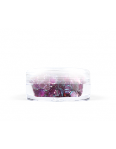 Konfetti brokat hologram - fioletowy opalizujący