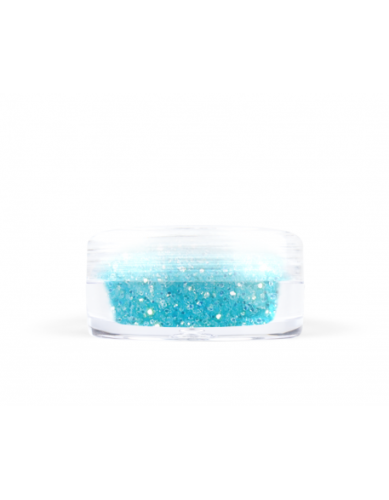 Konfetti brokat hologram - turkusowy opalizujący