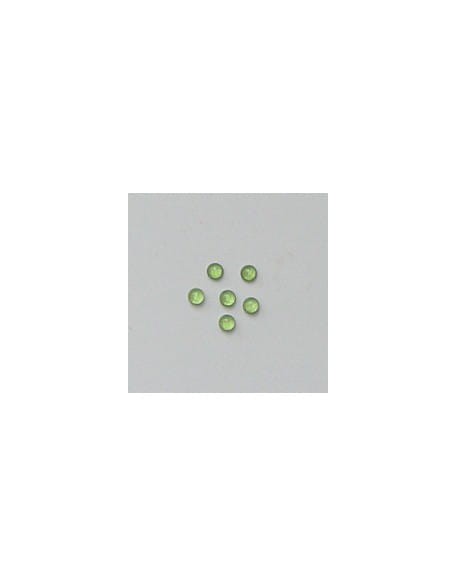 Ozdoby szklane 3D perełki 20szt - jasno zielone