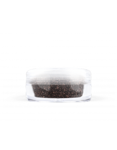 Brokat drobny nr 004 - brązowy