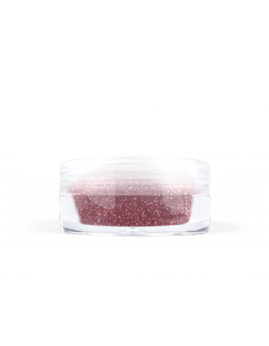 Brokat drobny nr 004 - różowy metaliczny