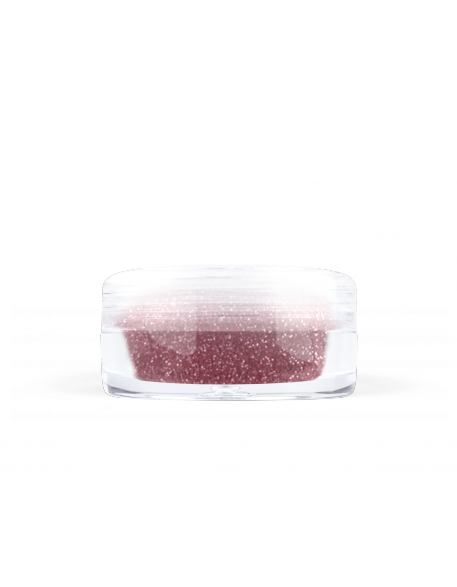 Brokat drobny nr 004 - różowy metaliczny