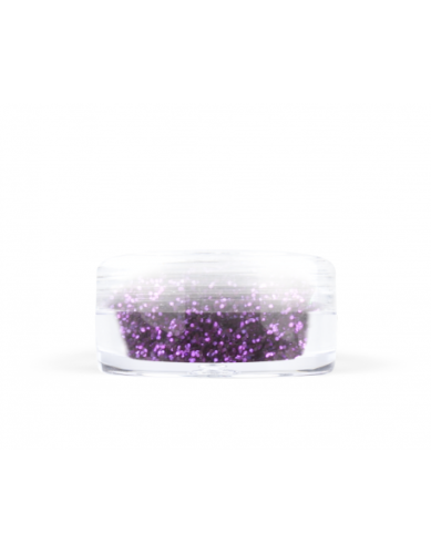 Brokat drobny nr 004 - fioletowy metaliczny