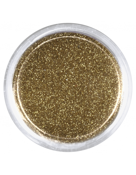 Brokat drobny nr 004 - jasno złoty