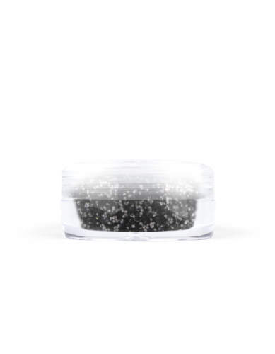 Brokat drobny nr 008 - czarny