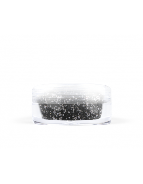 Brokat drobny nr 008 - czarny