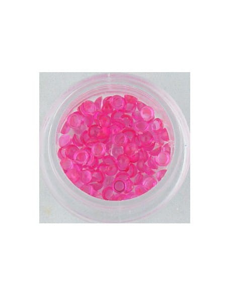 Ozdoby perełki szklane duże 100szt - purpurowe