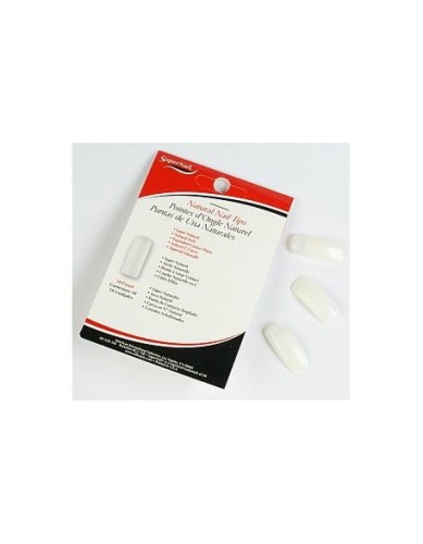 Tipsy SN Natural Nail Tips 50szt - rozm. nr 8