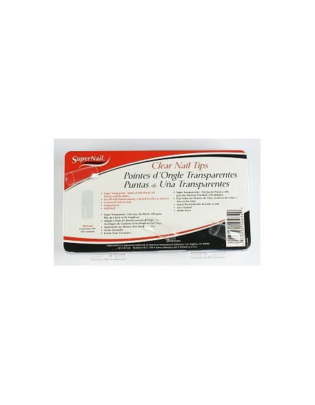 Tipsy SN Clear Nail Tips 100szt