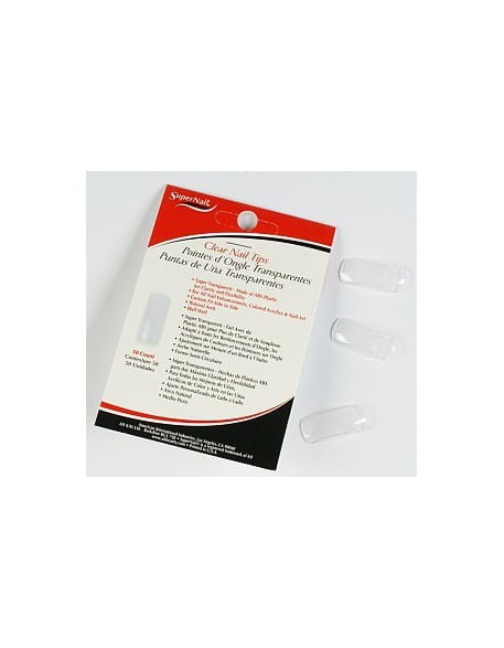 Tipsy SN Clear Nail Tips 50szt - rozm. nr 7