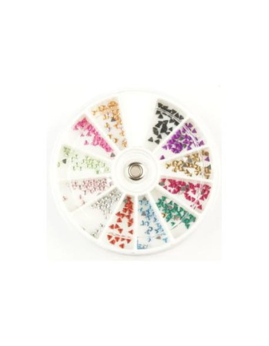 Ozdoby szklane w karuzelce (240szt.) - trójkąty