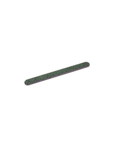 Pilnik do paznokci z cyrkoniami 17cm - zielony