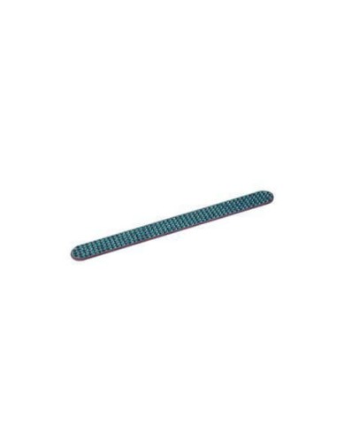 Pilnik do paznokci z cyrkoniami 17cm - jasno-niebieski