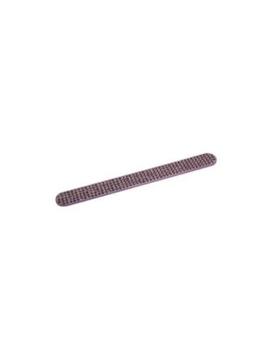 Pilnik do paznokci z cyrkoniami 17cm - różowy