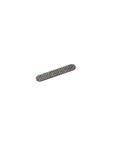 Pilnik do paznokci z cyrkoniami 9cm - multicolor