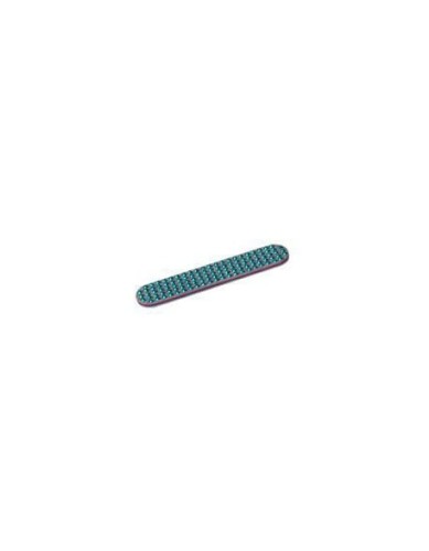 Pilnik do paznokci z cyrkoniami 9cm - niebieski