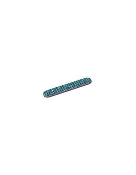 Pilnik do paznokci z cyrkoniami 9cm - niebieski