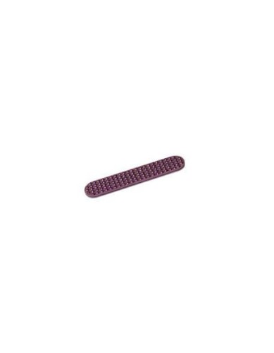 Pilnik do paznokci z cyrkoniami 9cm - różowy