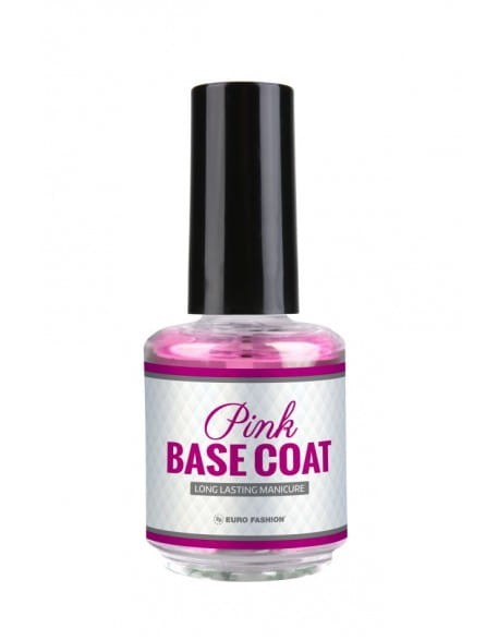 Baza Euro Fashion Pink Base Coat 15ml