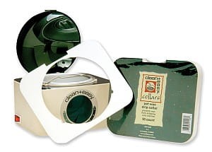 Ochraniacze na podgrzewacz wosku CleanEasy Deluxe Pot Wax Collars 50szt. (bez podgrzewacza)