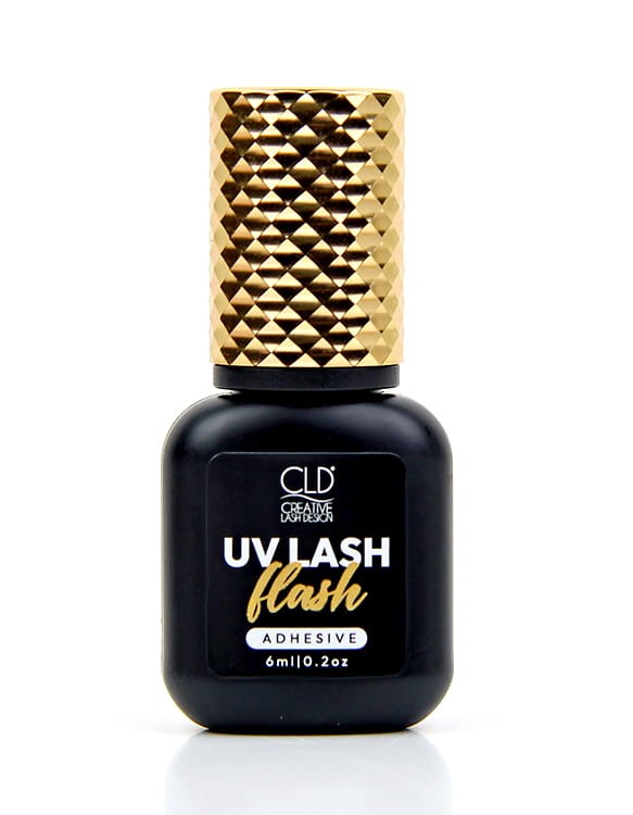 Klej do rzęs UV Clear LashFlash Adhesive 6ml - do metody UV