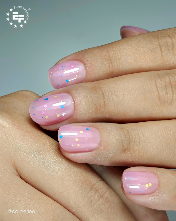 Lakier hybrydowy GELme ONE Coat UV/LED Hybrid ESN 329 Cute Beads