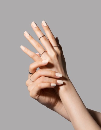 Lakier hybrydowy GELme ONE Coat UV/LED Hybrid ESN 8ml - #344 Latte Macchiato - Warm&Cozy Collection