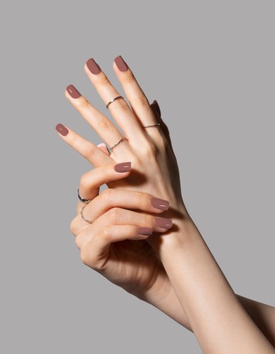 Lakier hybrydowy GELme ONE Coat UV/LED Hybrid ESN 8ml - #346 Sweet Chocolate - Warm&Cozy Collection