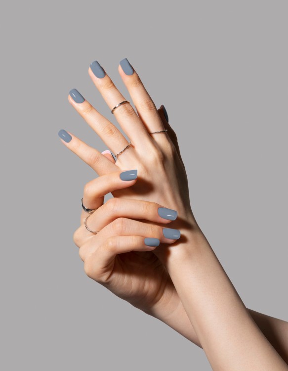 Lakier hybrydowy GELme ONE Coat UV/LED Hybrid ESN 8ml - #348 Stiffkey Blue - Mystic Collection