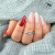 Lakier hybrydowy Entity Do My Nails Look Fat w stylizacji paznokci.