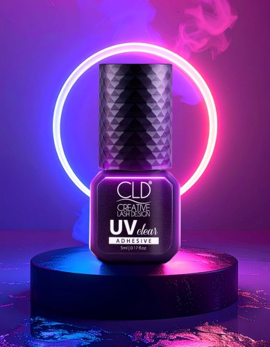 Klej do przedłużania rzęs UV CLD Clear Adhesive 5ml