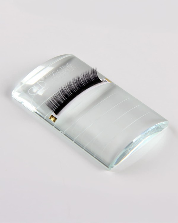 Paletka kryształowa do rzęs CLD - wypukła