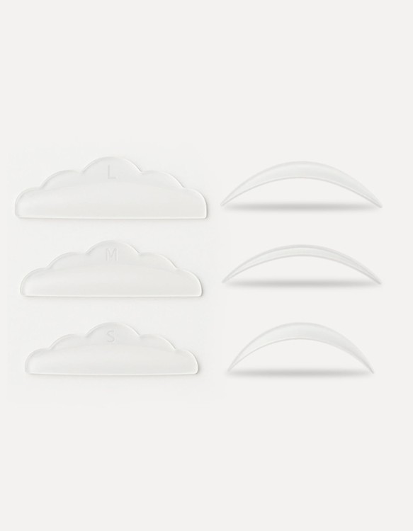 Silikonowe wałeczki o liftingu rzęs