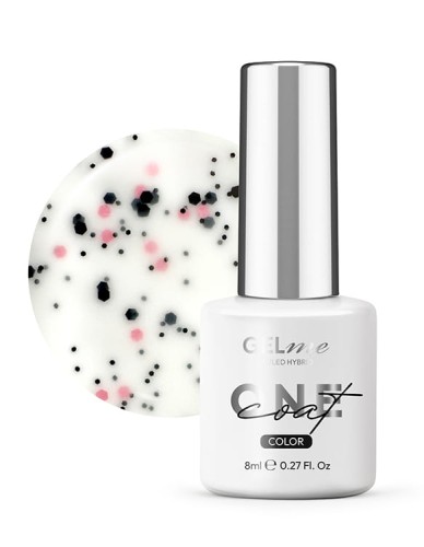 Lakier hybrydowy GELme ONE Coat UV/LED Hybrid ESN 8ml - #326 Stracciatella Ice Cream - LOVELY DOTS