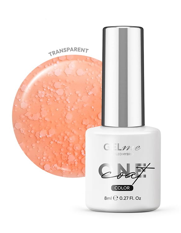 Lakier hybrydowy GELme ONE Coat UV/LED Hybrid ESN 8ml - #322 Halloween Party - LET'S GET PARTY