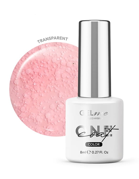 Lakier hybrydowy GELme ONE Coat UV/LED Hybrid ESN 8ml - #323 Baby Shower - LET'S GET PARTY