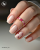 Baza coverowa do manicure hybrydowego GELme Complete System w kolorze bisque w stylizacji paznokci