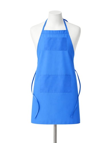 Niebieski fartuszek kosmetyczny