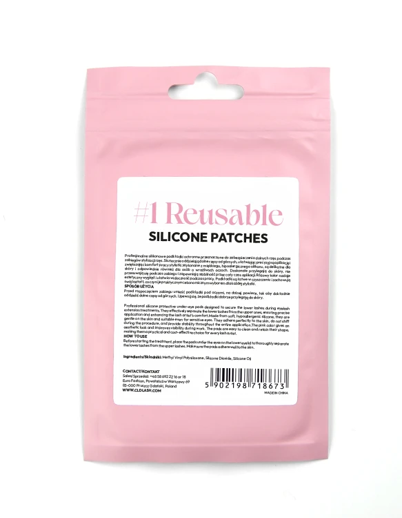 Podkładki silikonowe do przedłużania rzęs CLD Reusable Silicone Eye Pads