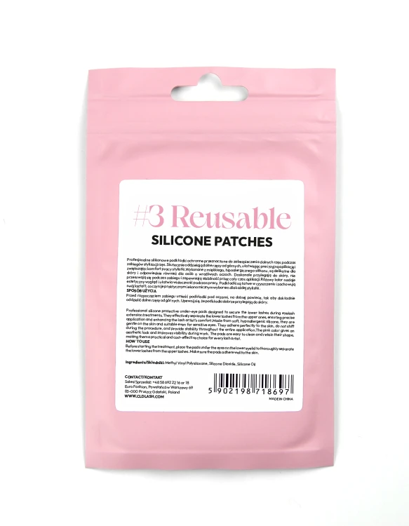 Podkładki silikonowe do przedłużania rzęs CLD Reusable Silicone Eye Pads