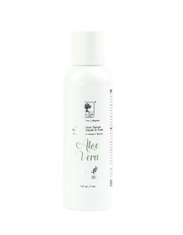 Serum Olive Tree Spa Clinic Skin Multi-Action Serum for Body, Hands & Feet 127ml Aloe Vera