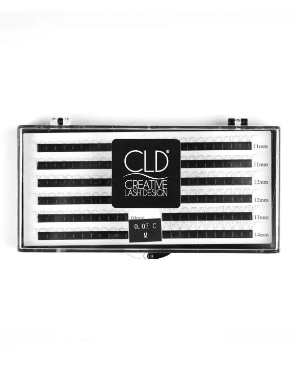 Rzęsy CLD 4D Volume Fans - gotowe kępki do przedłużania