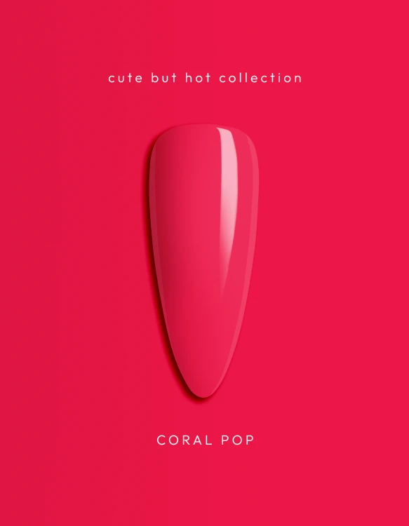 GELme ONE Coat UV/LED Hybrid ESN 8ml - #370 Coral Pop - CUTE BUT HOT COLLECTION