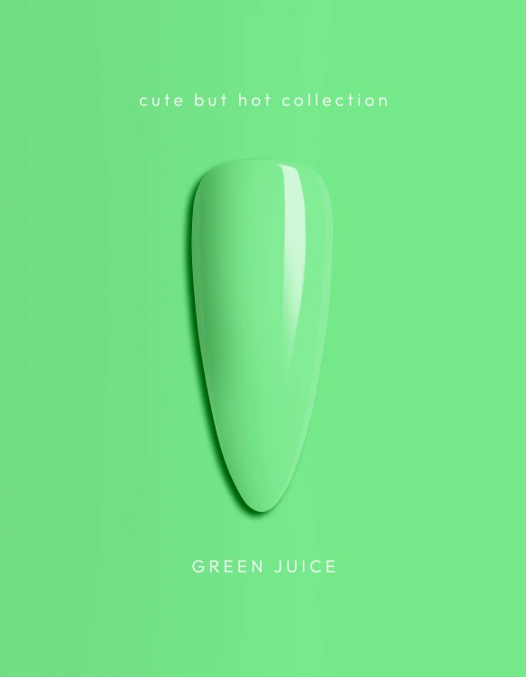 Lakier hybrydowy GELme ONE Coat UV/LED Hybrid ESN 8ml - #372 Green Juice - CUTE BUT HOT COLLECTION