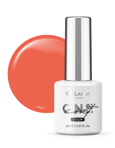 GELme ONE Coat UV/LED Hybrid ESN 8ml - #375 Orange Zest - CUTE BUT HOT COLLECTION