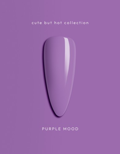 Lakier hybrydowy GELme ONE Coat UV/LED Hybrid ESN 8ml - #376 Purple Mood - CUTE BUT HOT COLLECTION